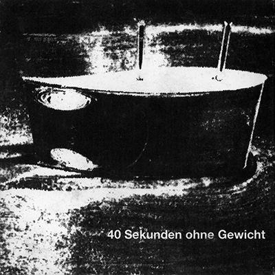 40 Sekunden ohne Gewicht - Debut-CD Cover