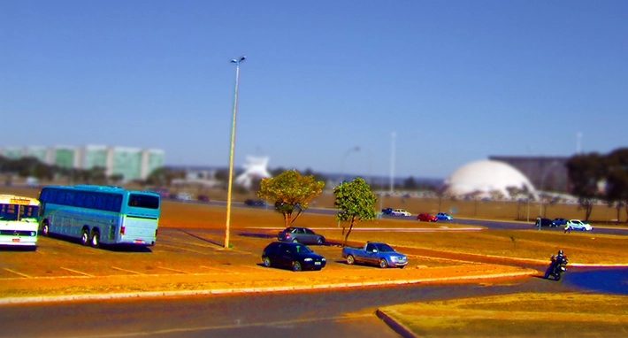 Tilt-Shift Effekt - Brasília