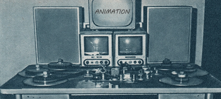 Film-Schnittplatz aus den 60er Jahren